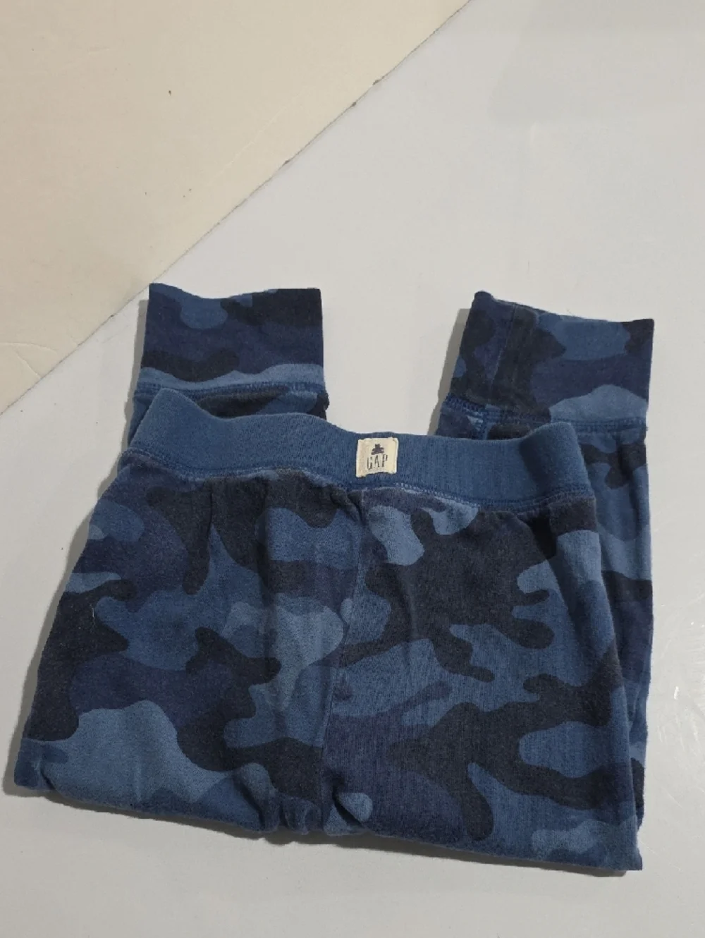 Blue Camo Jogger Pants Gap Size 2 Toddler